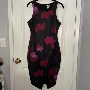 Bar III Sleeveless Formal Floral Dress Size M